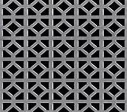 SS 316L Ornamental Perforated Metal Mesh Sheets